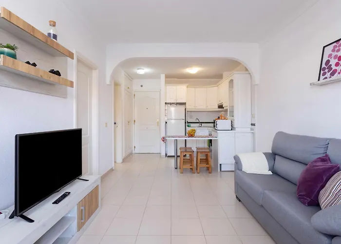 Agradable Piso Con Piscina & Playa Terraza Y Wifi * Коста-дель-Силенцио