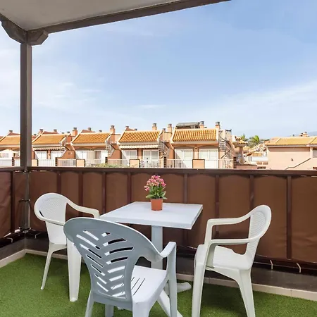 Agradable Piso Con Piscina & Playa Terraza Y Wifi *