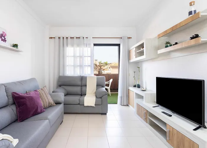 Agradable Piso Con Piscina & Playa Terraza Y Wifi *